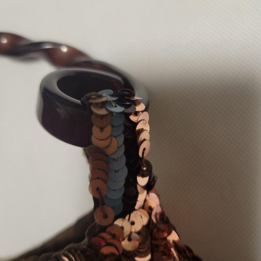 【7末まで大幅値下げ】JAMIN PUESH スパンコールパーティーバッグ