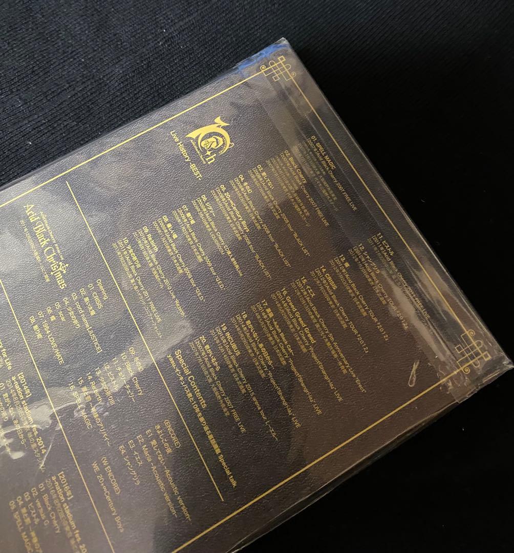 Acid Black Cherry 10周年ベスト ライブDVD 未開封 特典付