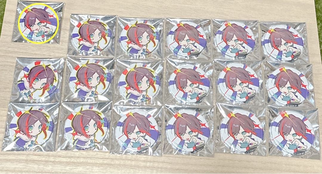 CRフェス 缶バッジ 2024 うるか CRAZYRACCOON