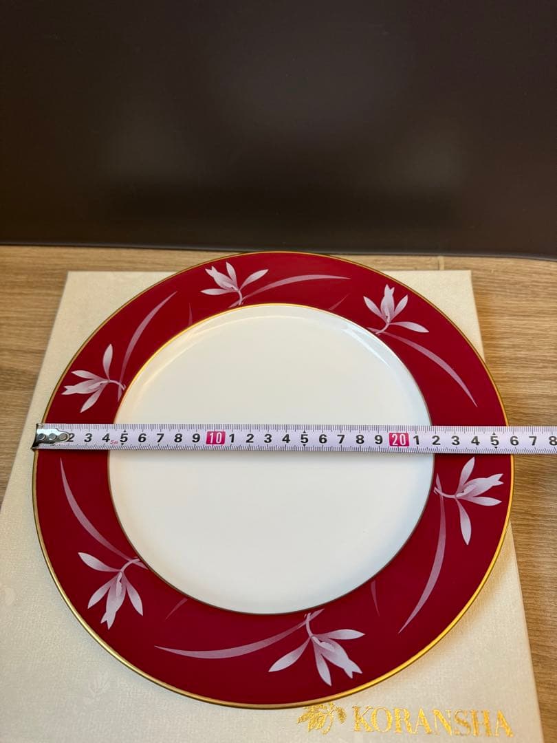 1505 香蘭社　ベネチアン　ディナー皿　26cm  未使用