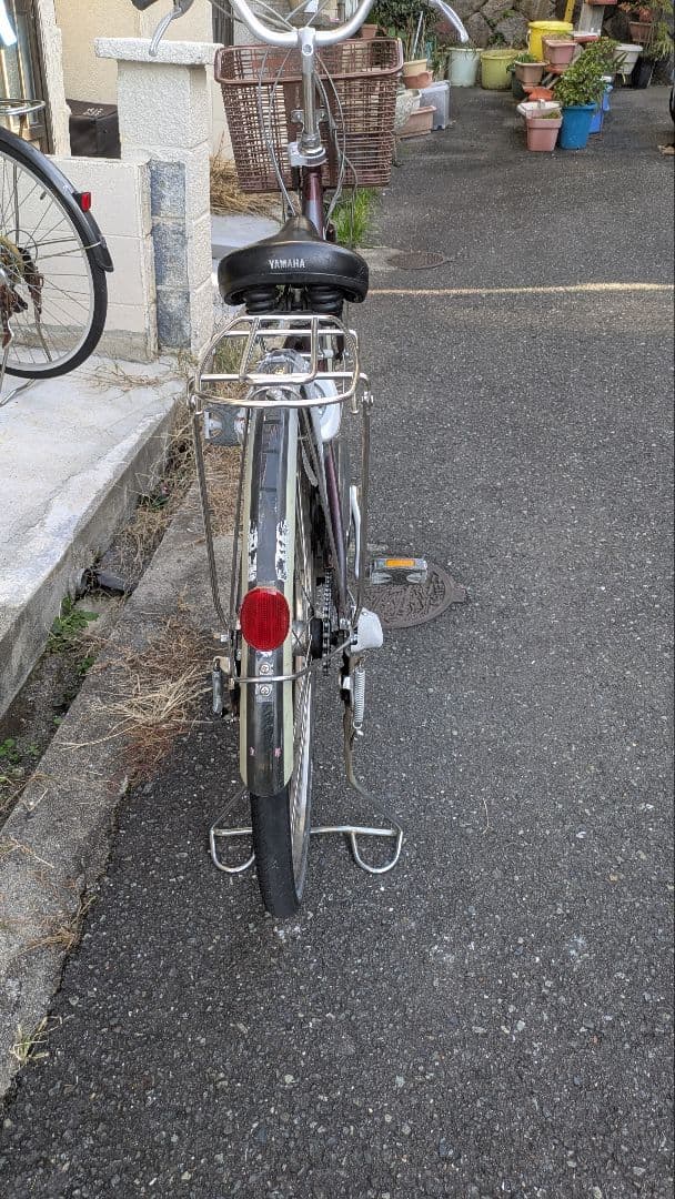 マ*ン様 電動自転車【YAMAHA(ブリジストン)】中古　大阪府より