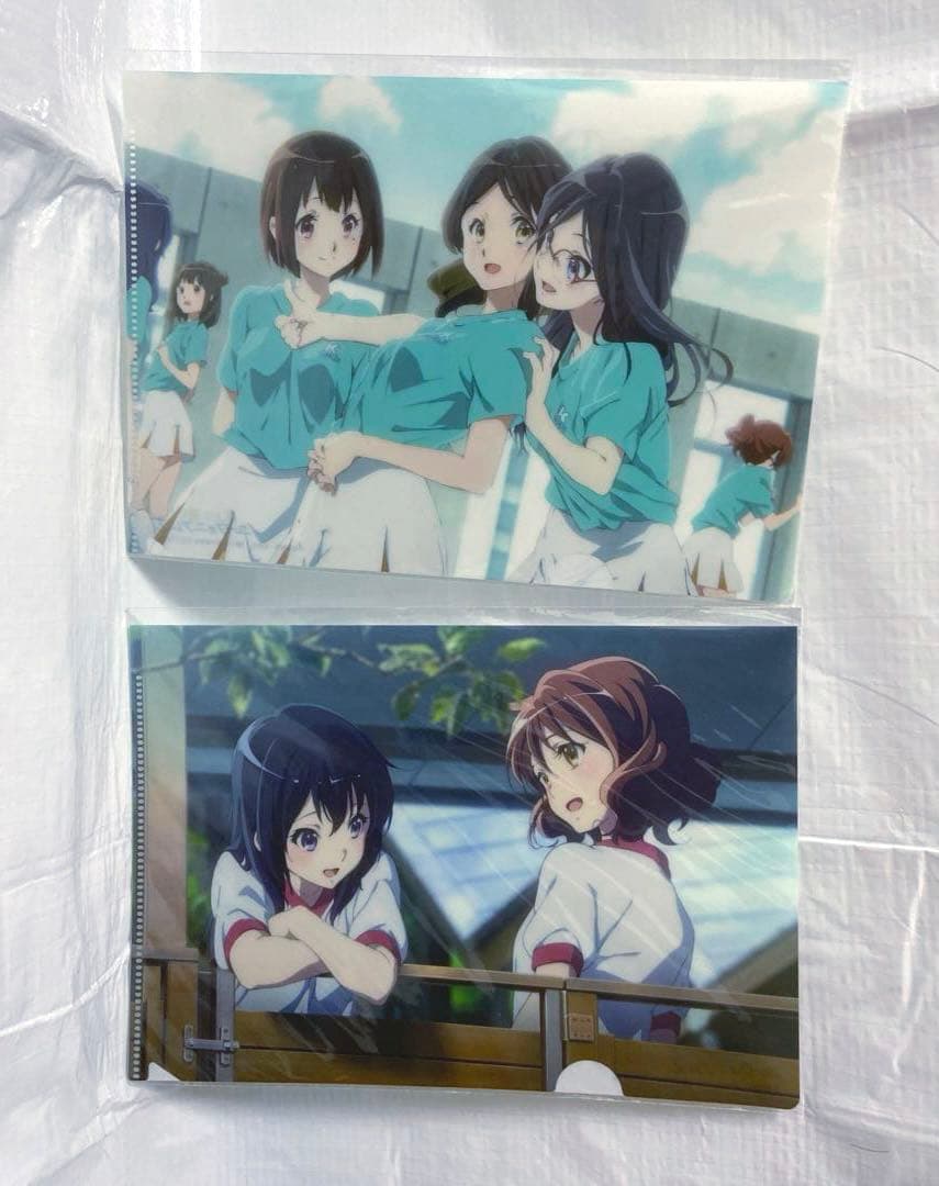 響け！ユーフォニアム２　京アニショップ購入特典A5クリアファイル　全種セット