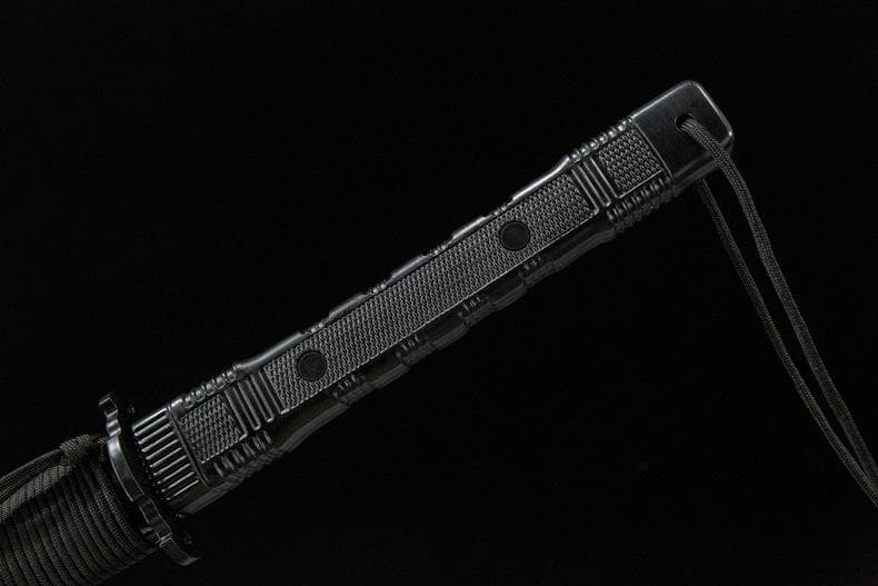 戦術黒武士 日本刀 模造刀 居合刀 武士道 武蔵 鑑賞用 手鍛造打