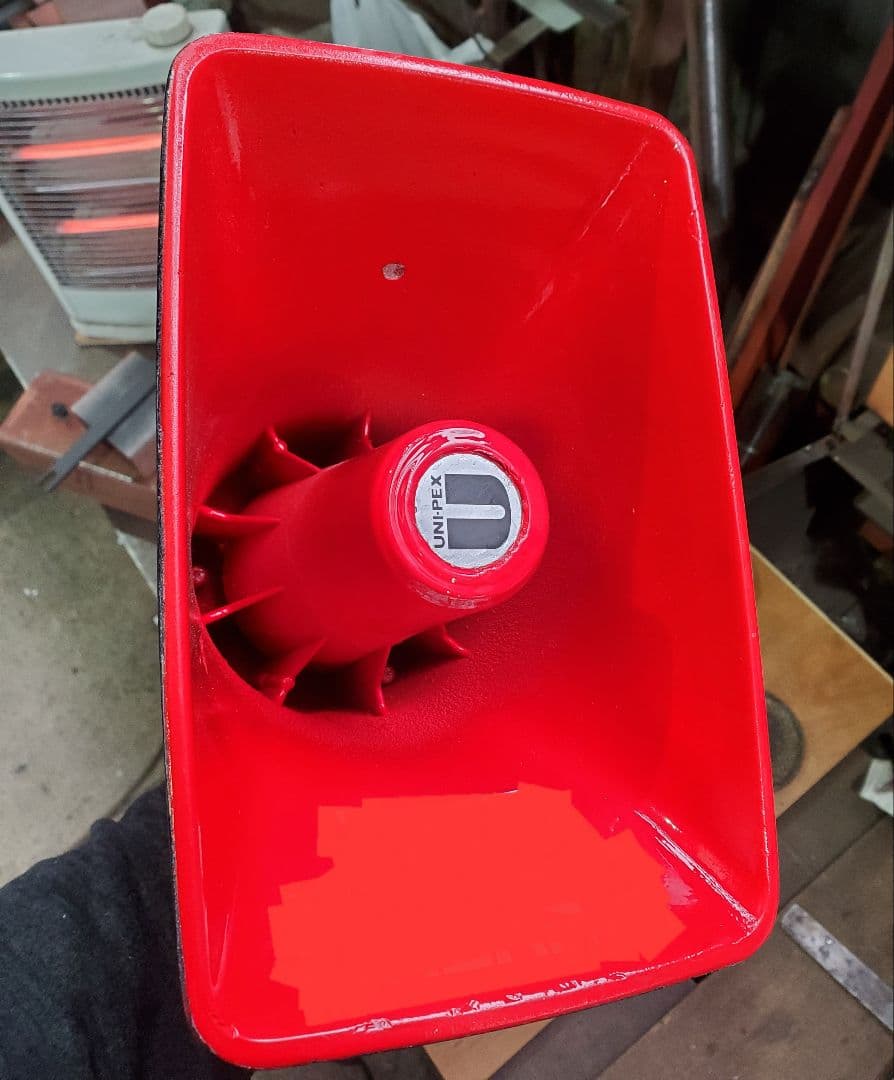 ユニペックス 拡声器 使えるかわかりません。