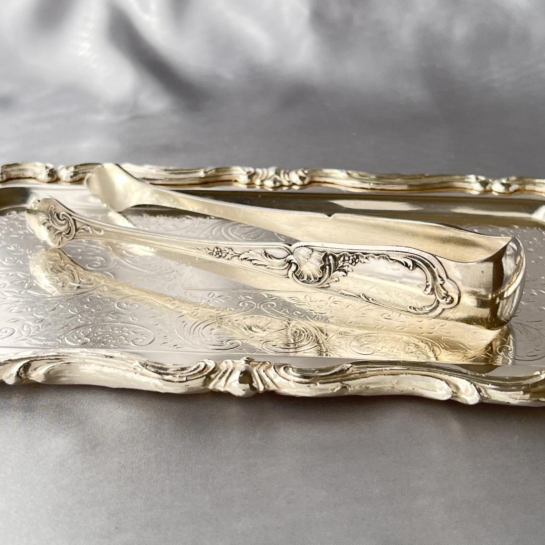 【仏蘭西】 Louis XV トング　ルイ15世様式 16cm