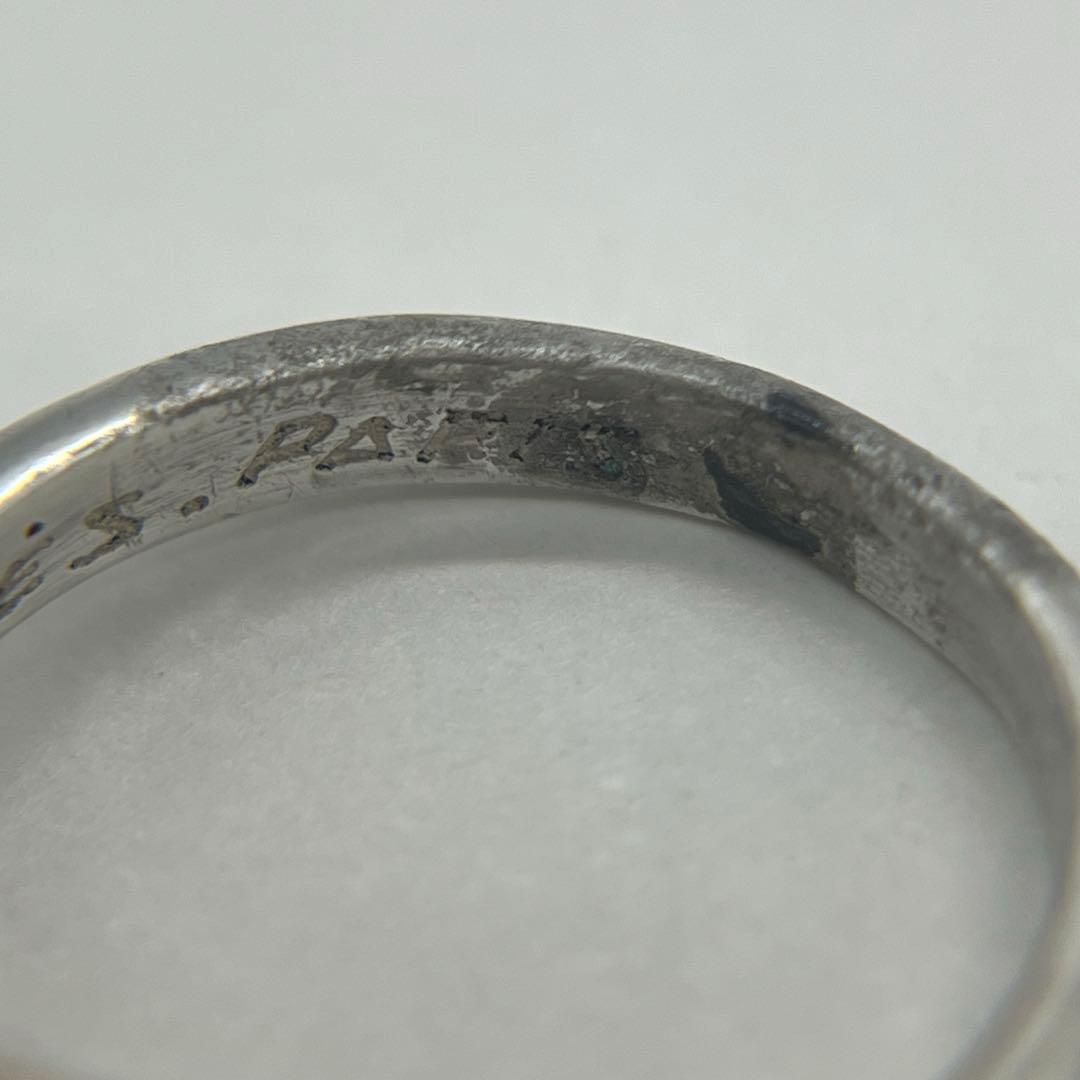 エルメス HERMES シェーヌダンクル リング 9号 SV YG コンビ