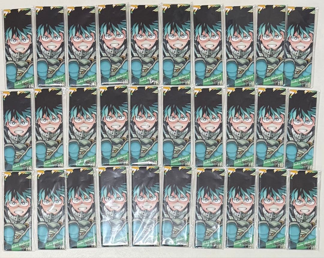 僕のヒーローアカデミア　緑谷出久　デク　ヒロアカ展　原画展　絵札缶バッジ　30個