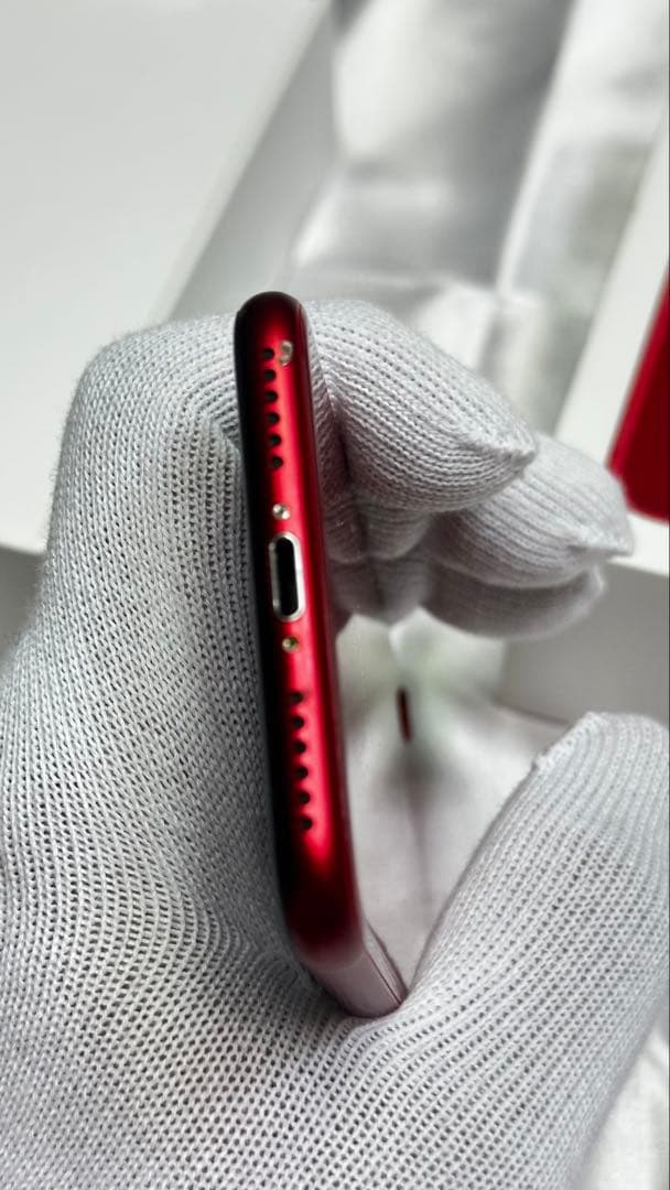 Apple iPhone 8 赤 充電器付き