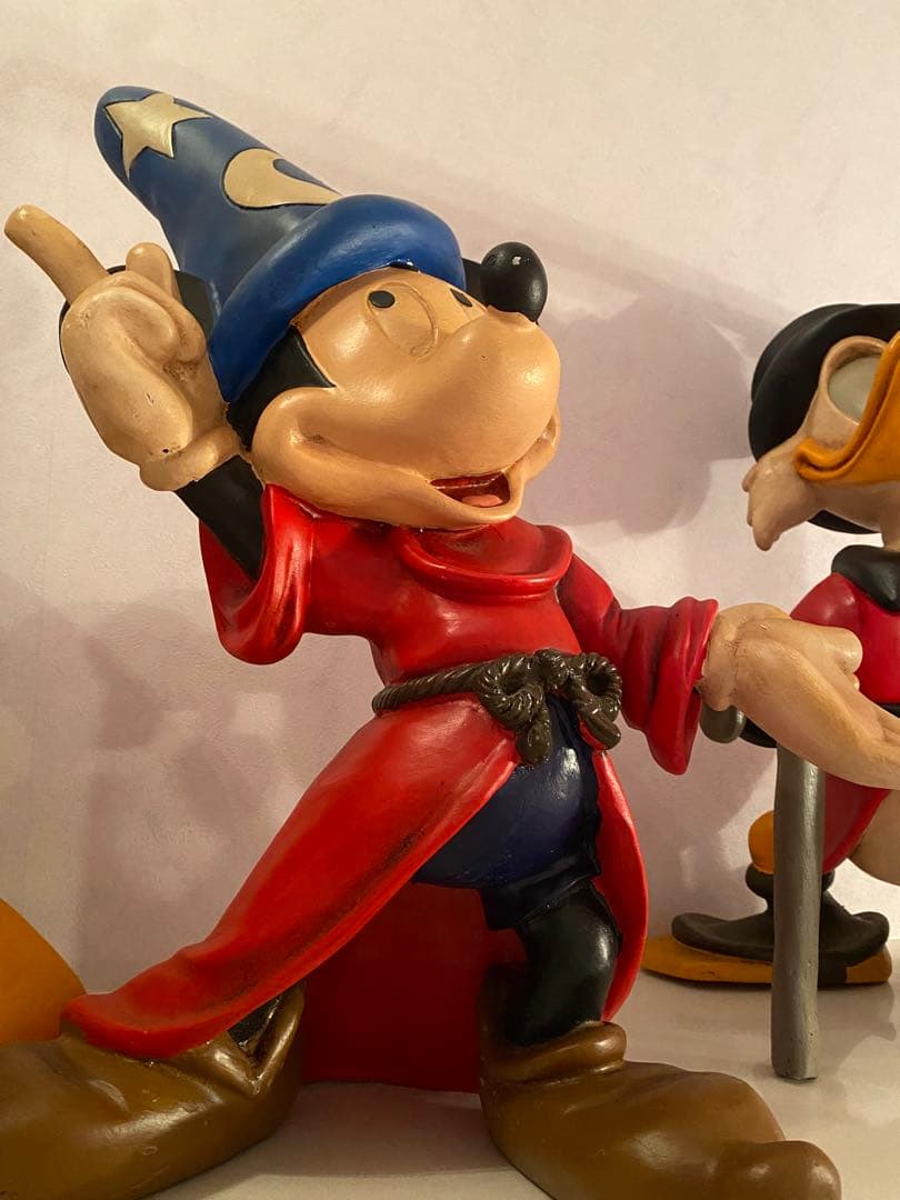 アンティーク　ミッキーマウス　ドナルド　スクルージおじさん　オブジェ