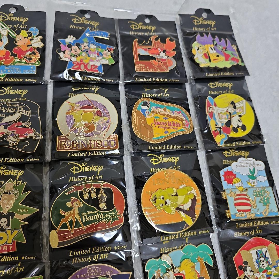 Disney History of Art キャラクター 限定ピンバッジ
