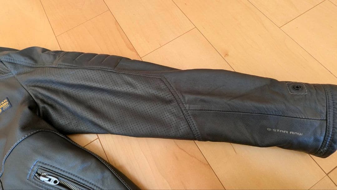 G-STAR RAW 牛革 ライダースジャケット