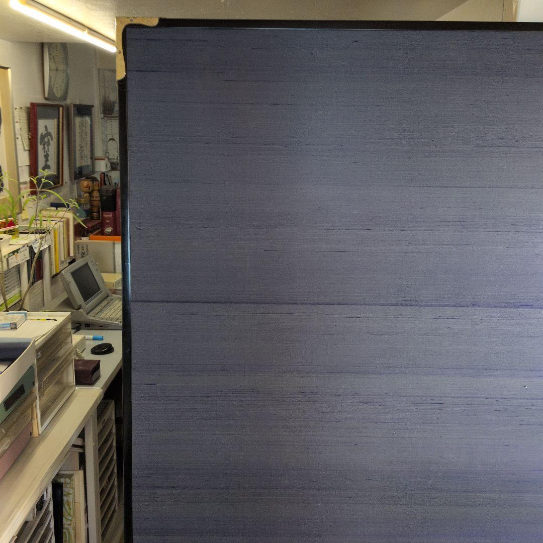 源氏物語の屏風絵。岡田泰水作。良品。