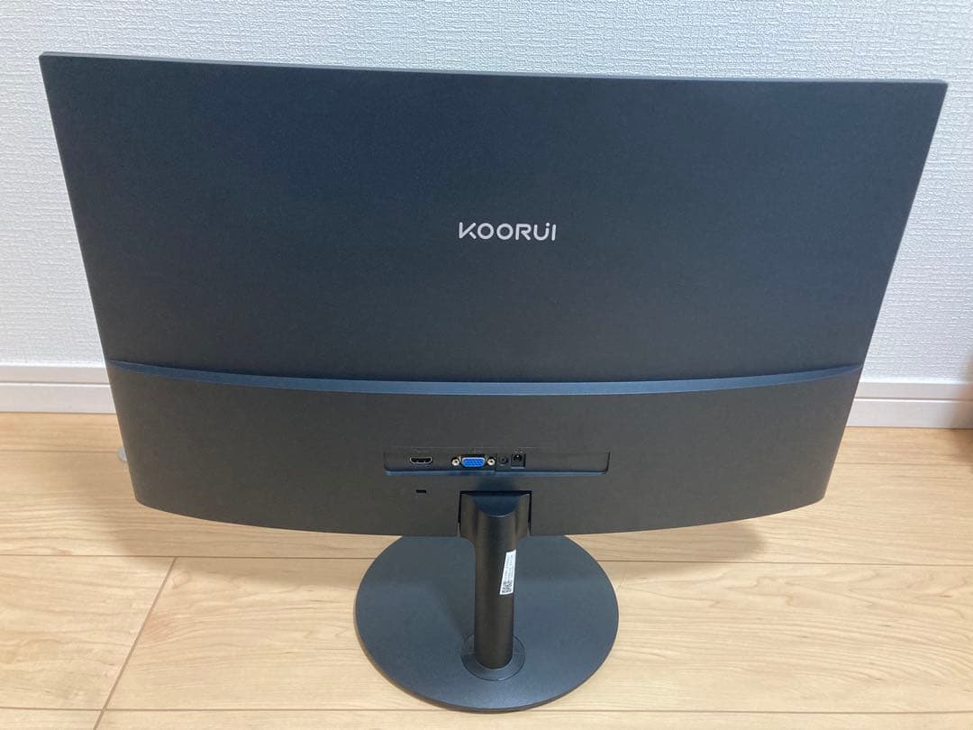 KOORUI 湾曲モニター 24 インチ 24N5C HDMIケーブル付き
