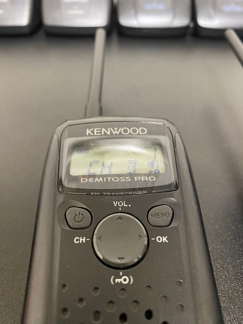 KENWOOD DEMITOS トランシーバー 3個セット