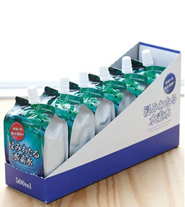 熊本県菊池の天然水使用「滲みわたる水素水」(500ml✖︎30本)