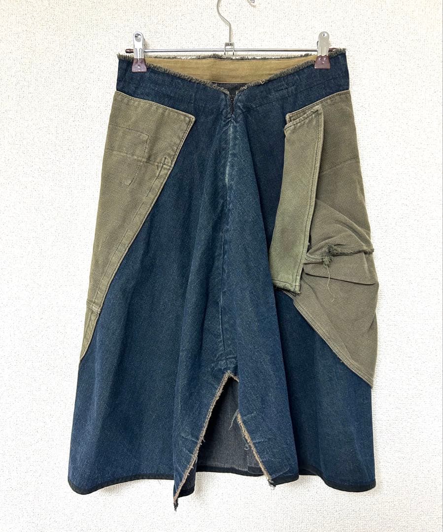 フランス製 MARC LE BIHAN 再構築 リメイク 変形 スカート L