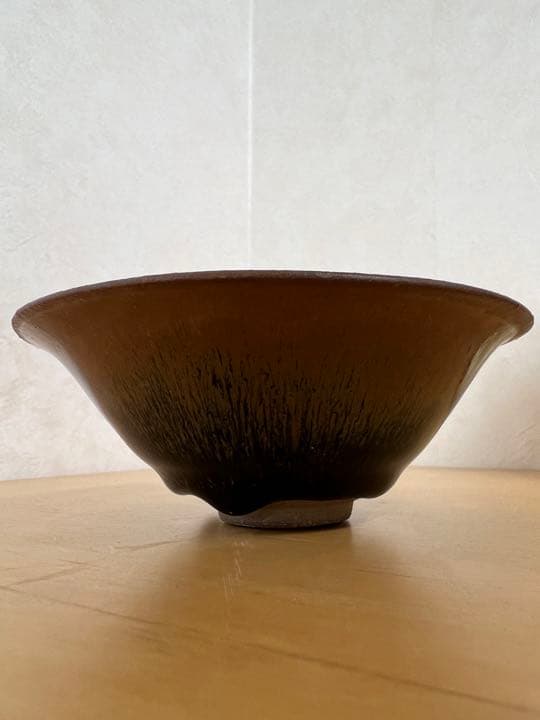 中国宋元建窯碗　御茶碗唐物　時代物　古美術品骨董アンティーク江戸コレクション青磁