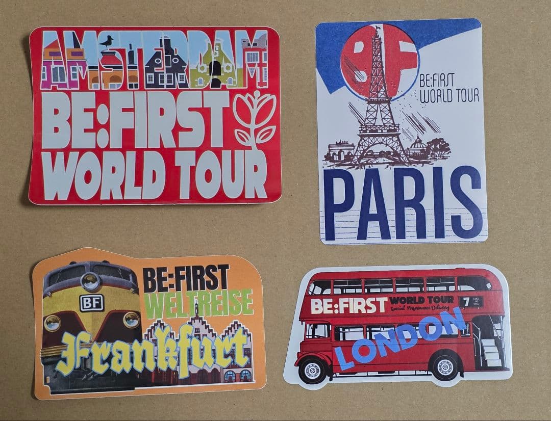 BE:FIRST World Tour 2025 ステッカー