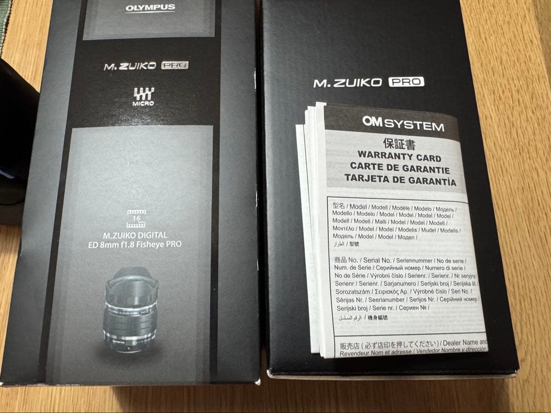 【美品】M.ZUIKO DIGITAL 8mm F1.8 Fisheye PRO