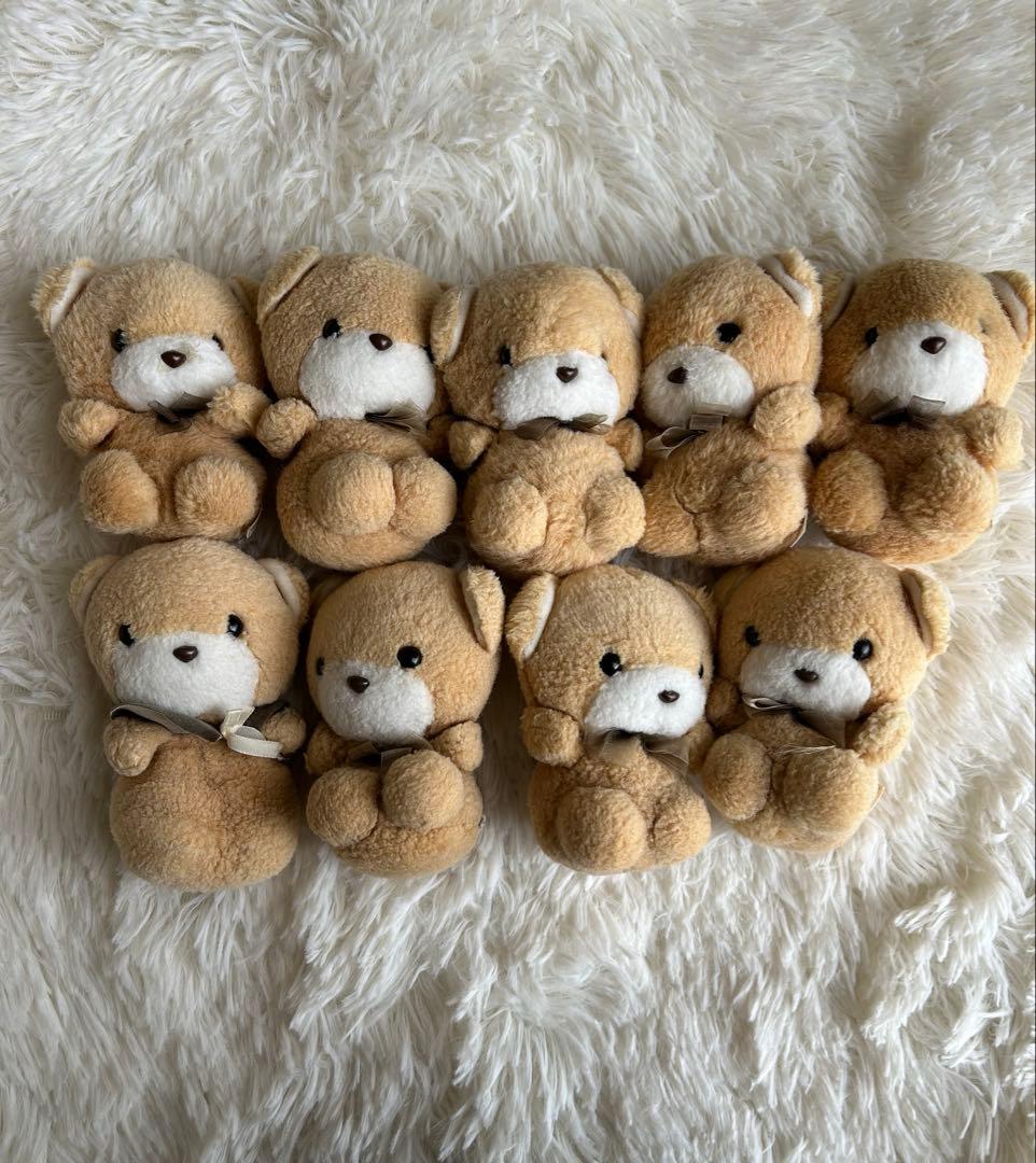 当時物　サンアロー　くまぬいぐるみ　昭和レトロ　1985年-1990年