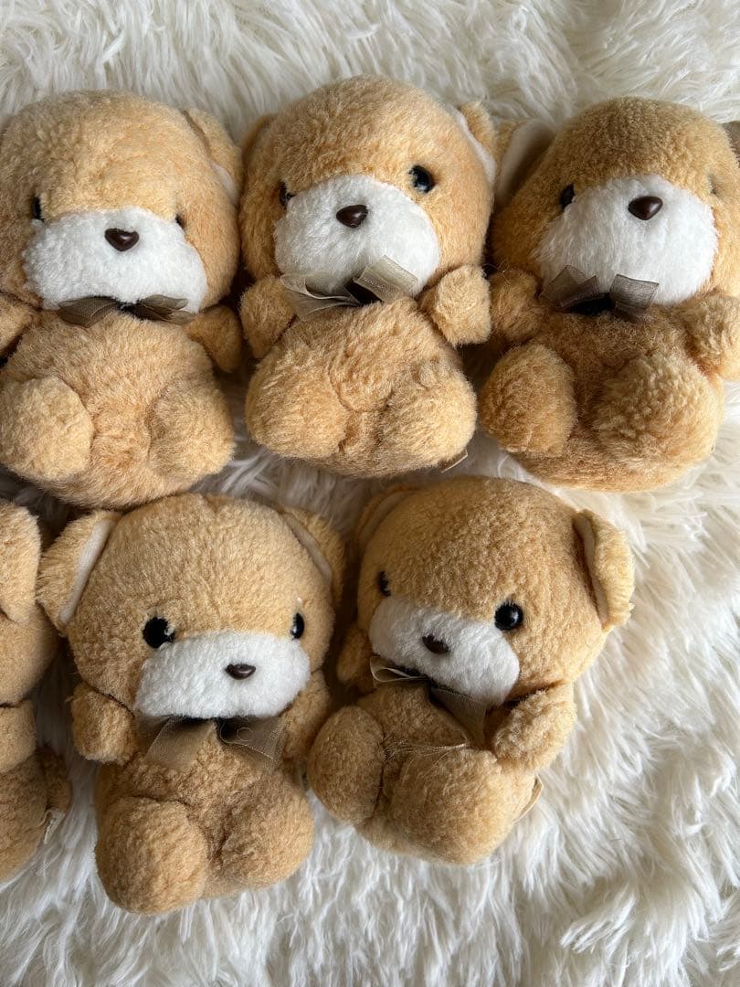 当時物　サンアロー　くまぬいぐるみ　昭和レトロ　1985年-1990年