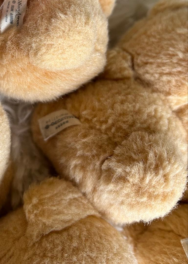 当時物　サンアロー　くまぬいぐるみ　昭和レトロ　1985年-1990年