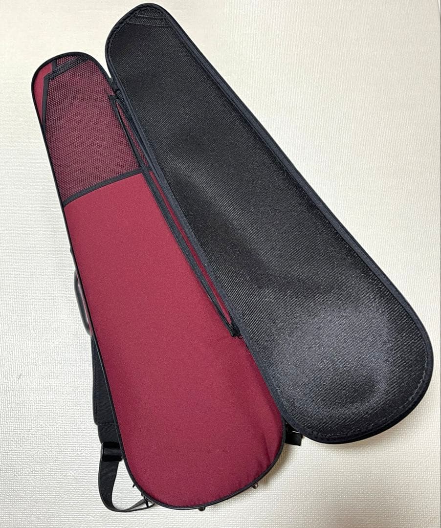 超美品　鈴木弦楽器スーパーライト バイオリン・ビオラケース メイゼル消音器ほか