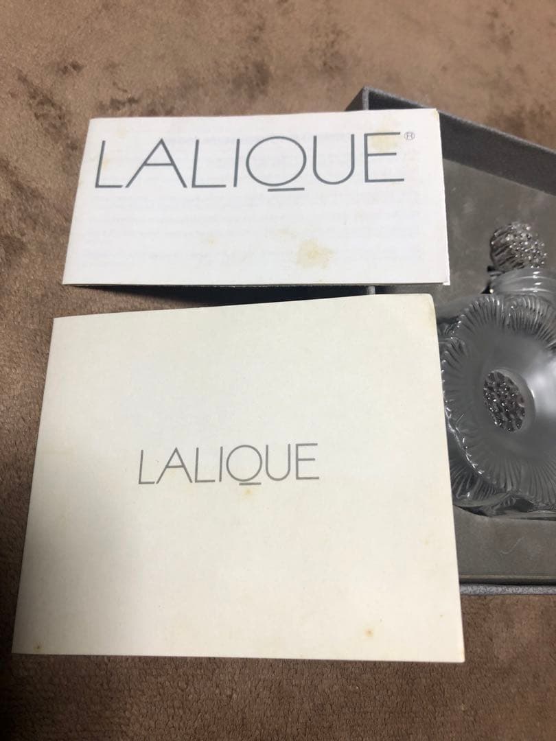 美品 Lalique★ラリック★ドゥ フルール　フレグランスボトル（箱汚損）