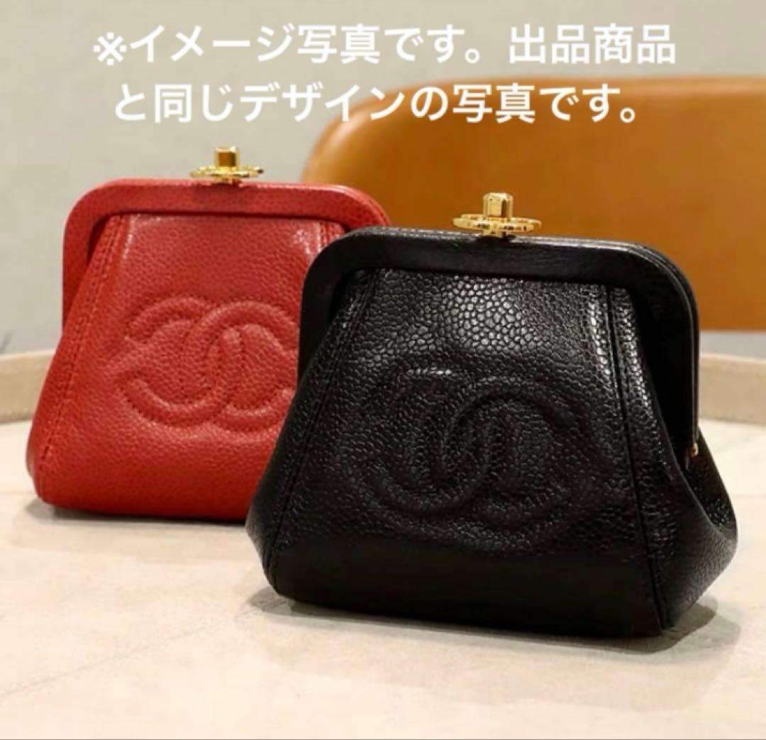 激レア❤️CHANEL❤️ヴィンテージ❤️ミニ財布❤️小銭入れ　レッド