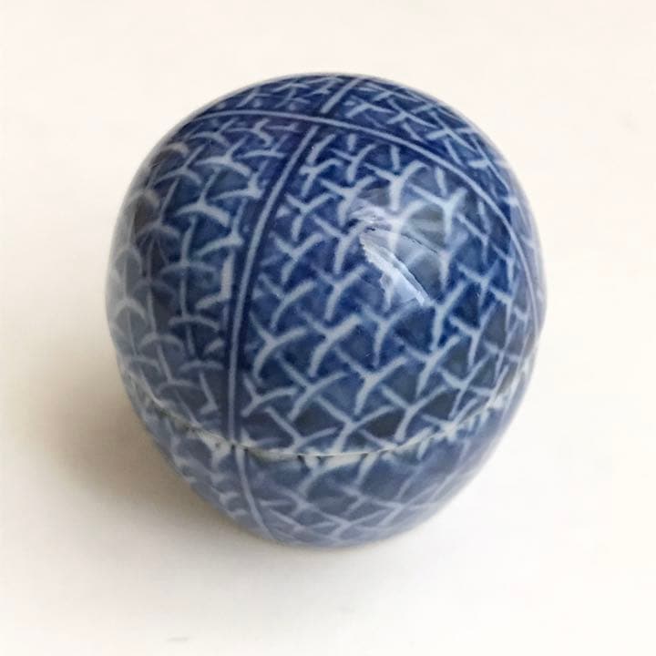 肥前有田　人間国宝　今泉今右衛門　香合