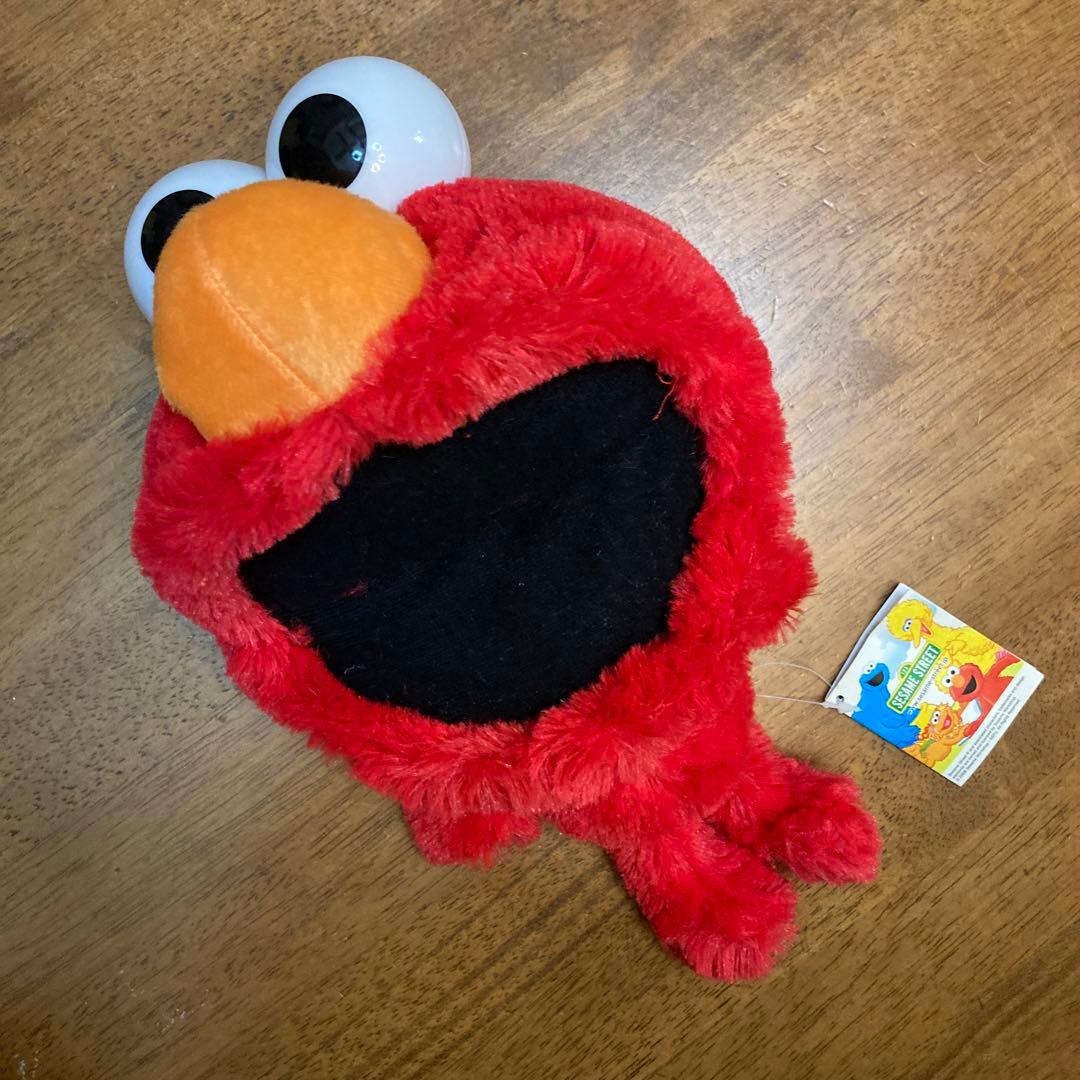 エルモ　口パク　パペット　ぬいぐるみ