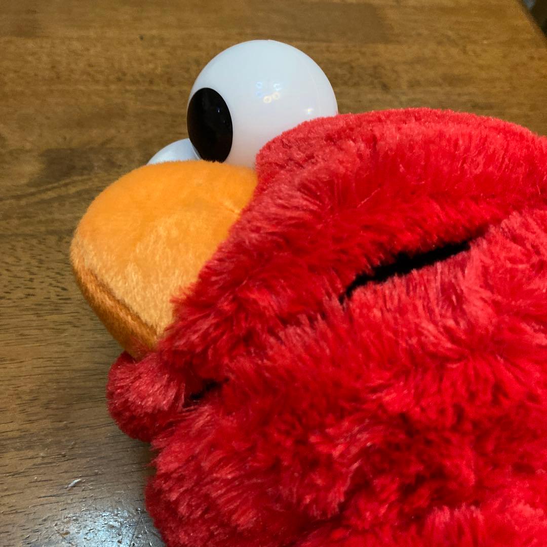 エルモ　口パク　パペット　ぬいぐるみ
