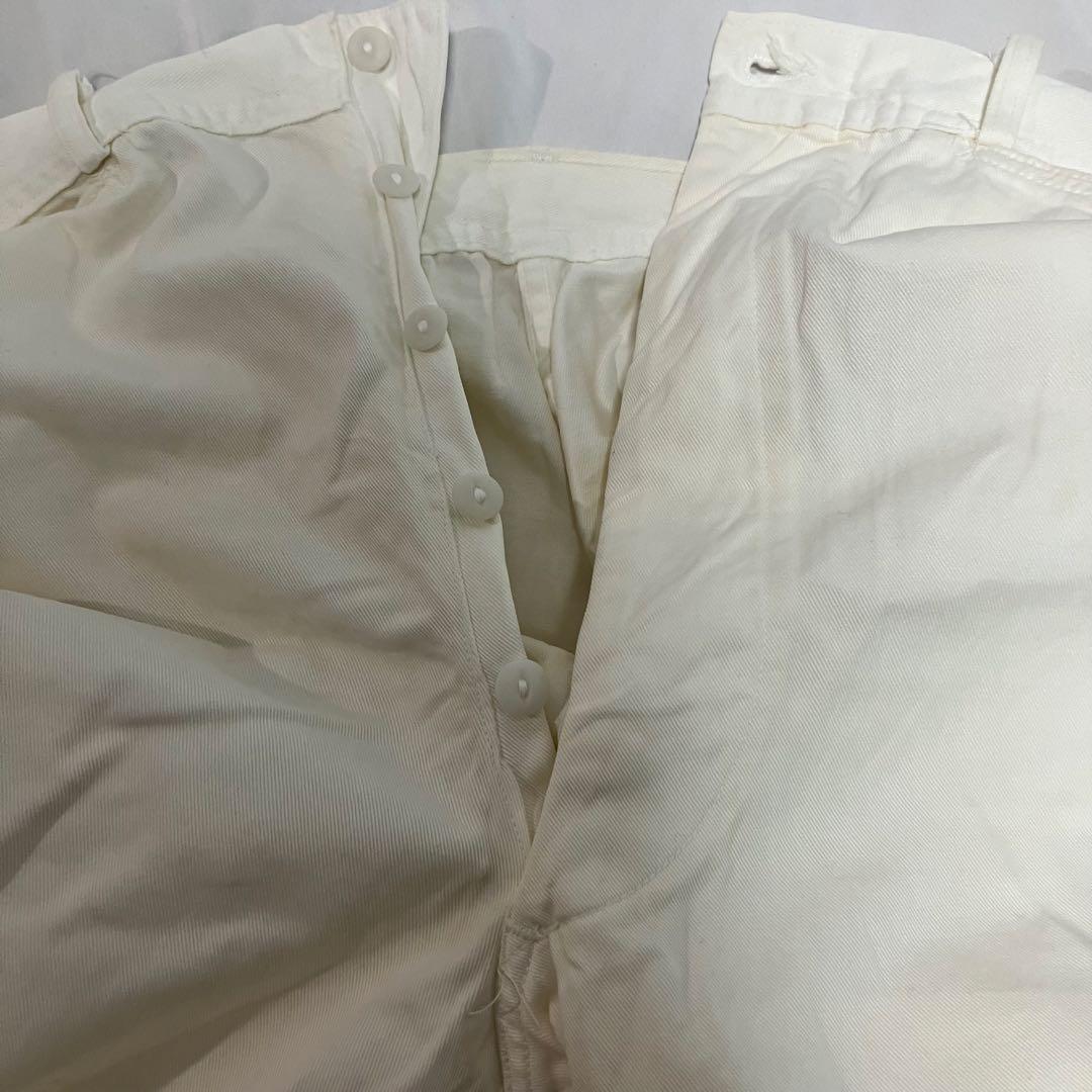 米軍　USN 40's US NAVY デッキ　セーラーパンツ　巻きパンツ　実物