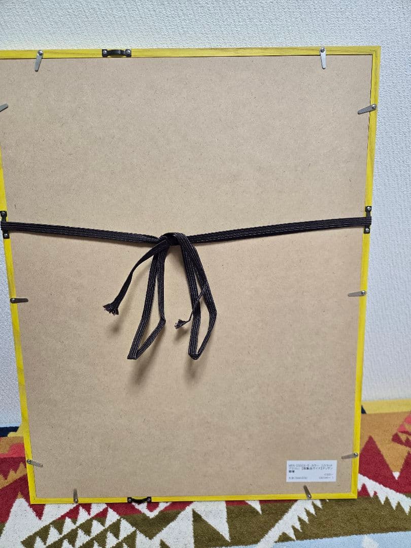 花井祐介　ポスター　シルクスクリーン yusuke hanai 額縁付き