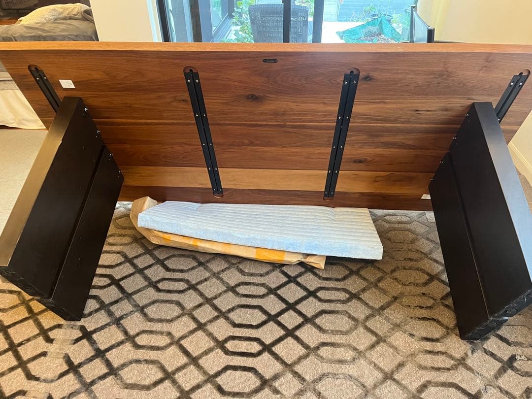 【トシ】QXテーブル　リッツウェル無垢