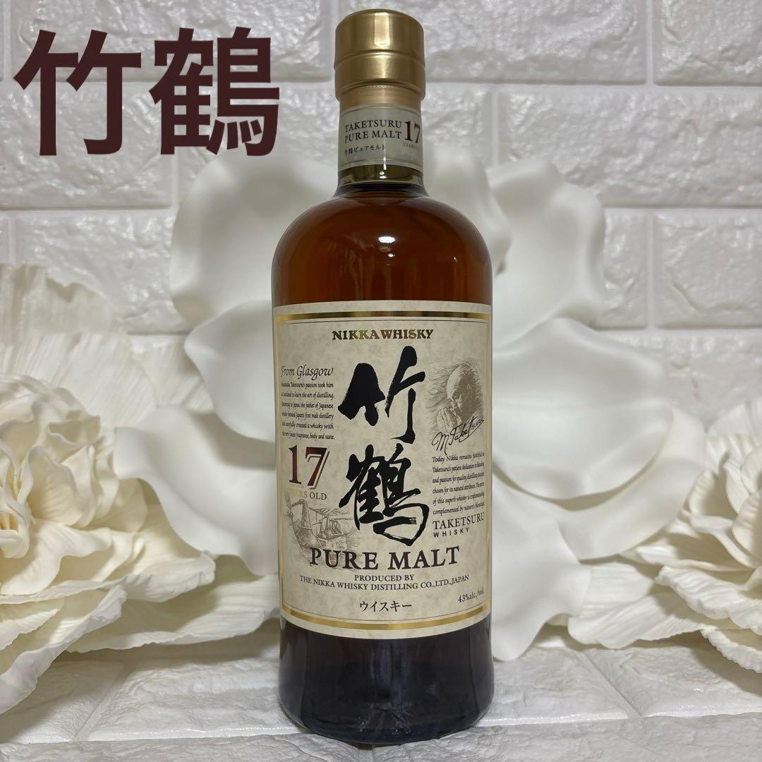 竹鶴 17年 700ml ピュアモルトウイスキー　ジャパニーズウイスキー