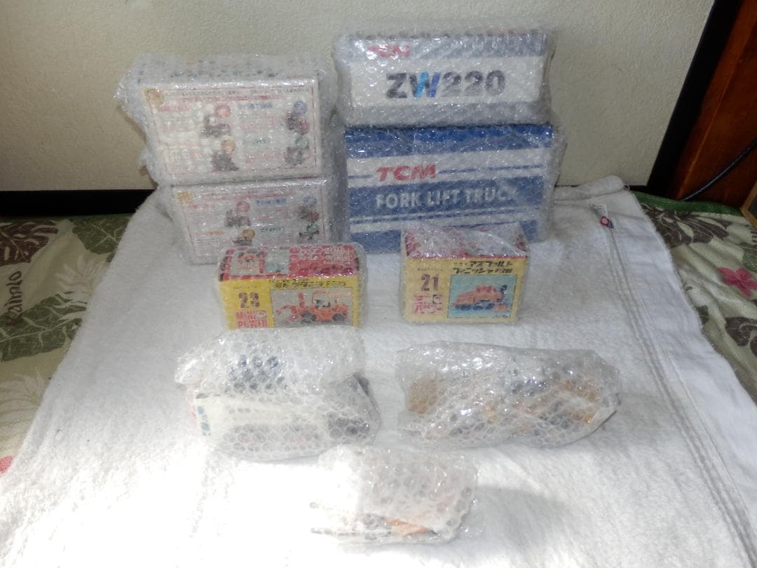 ⭕️非売品❤️当時物★新品❤️働く車セット★TCM★シンセイ★日本製