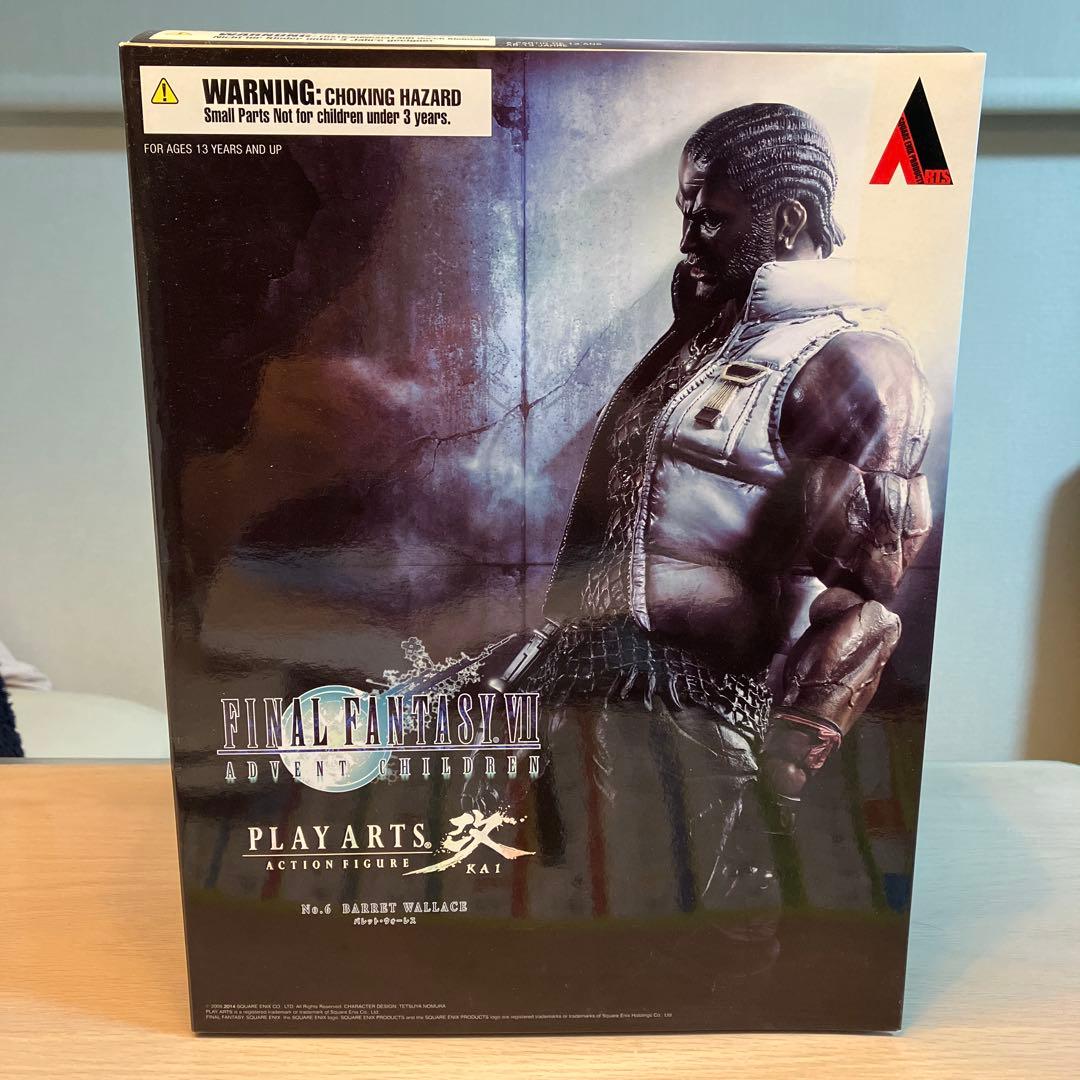 未開封 FF7 AC バレット　フィギュア　プレイアーツ改　アドベントチルドレン