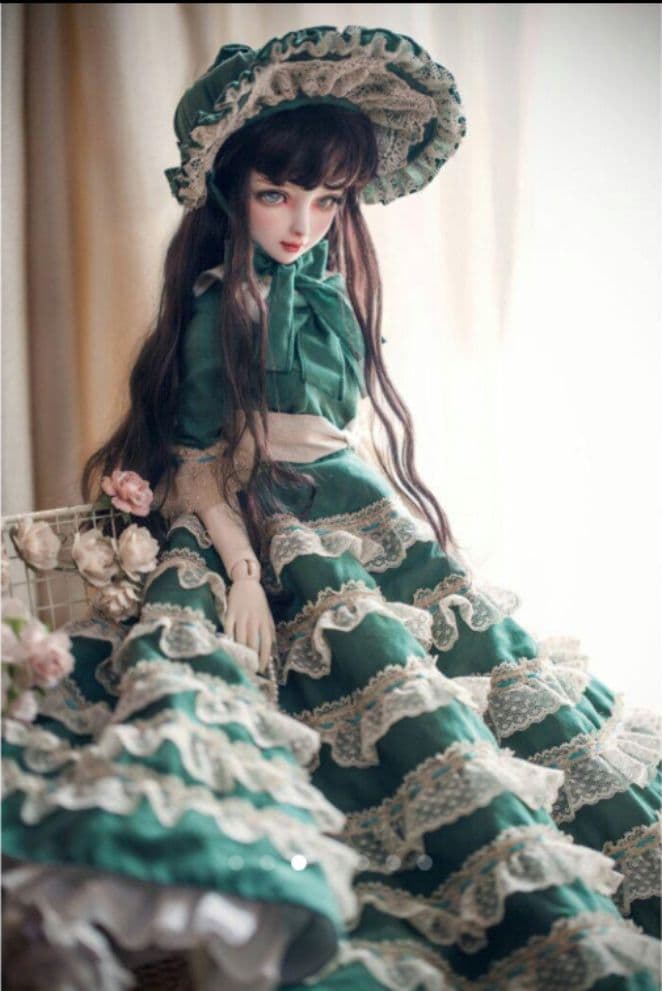 WG15 BJD　1/3 ドール 衣装 ロリタ 洋服　ワンピース ハンドメイド