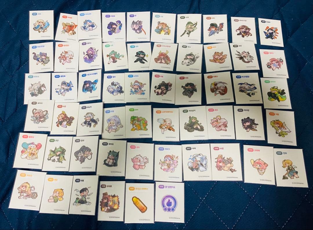 トリッカル　Emart24コラボ　シール　全種類(56種類)