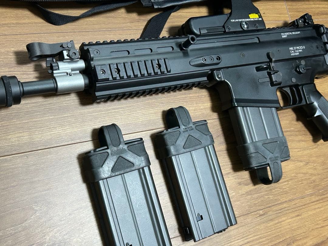 初速92 東京マルイ 次世代電動ガン SCAR-Hブラック ドットサイトなし