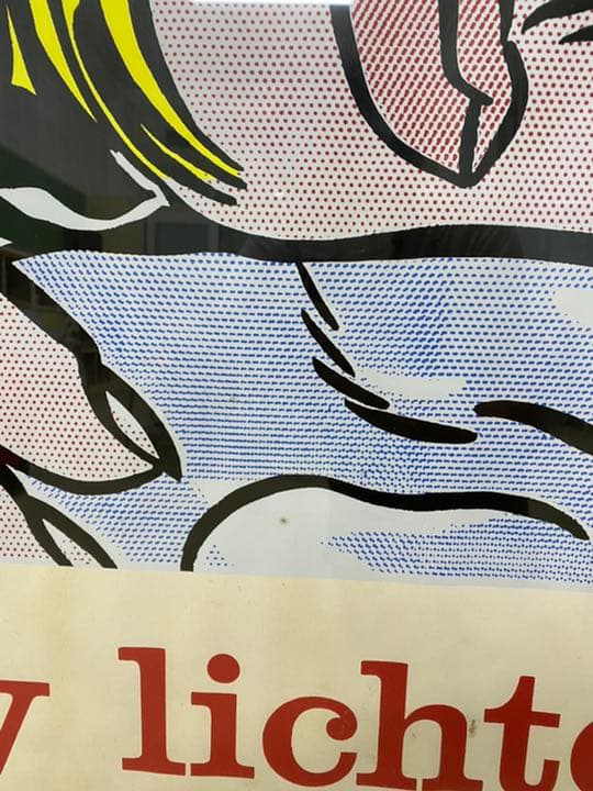 ロイ　リキテンスタイン　HOPELESS ポスター