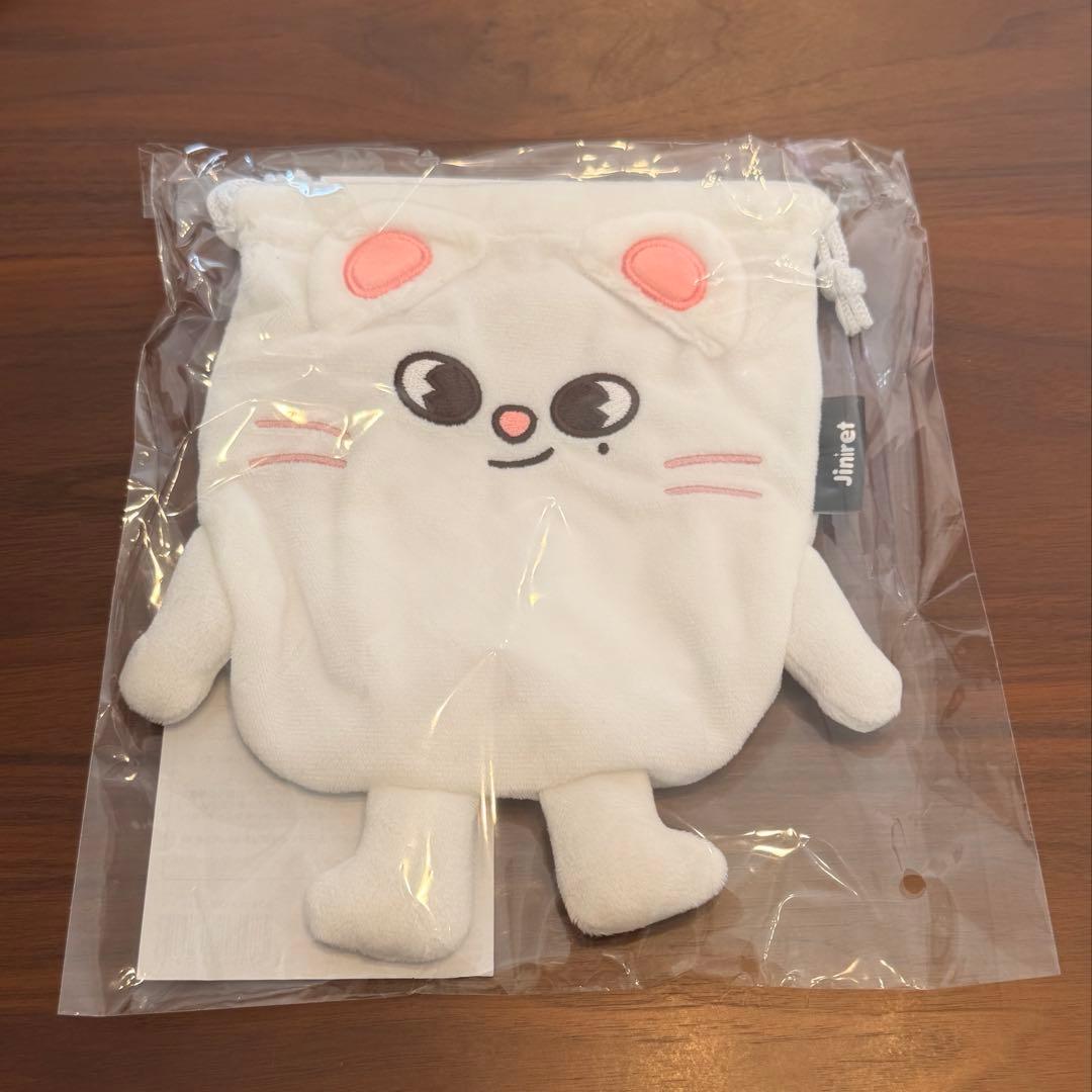 ジニレット 【未開封グッズ3点セット】 フードタオル/ポーチ/バッグチャーム