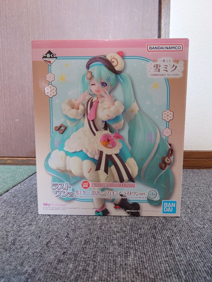 雪ミクくじ　ラストワン賞　フィギュア
