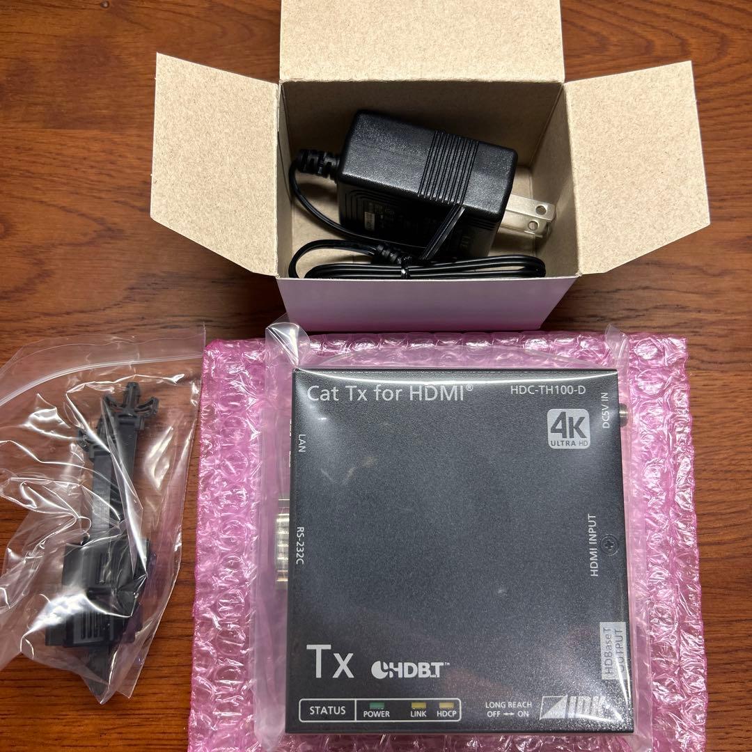 HDMIツイストペアエクステンダー　IDK HDC-TH100-D　未使用品