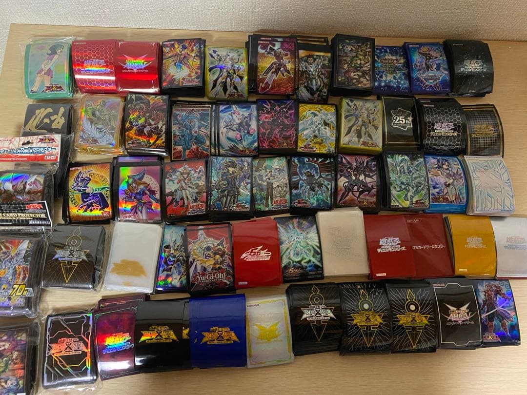 遊戯王　スリーブ　大量まとめ　5ds ゼアル　アークファイブ