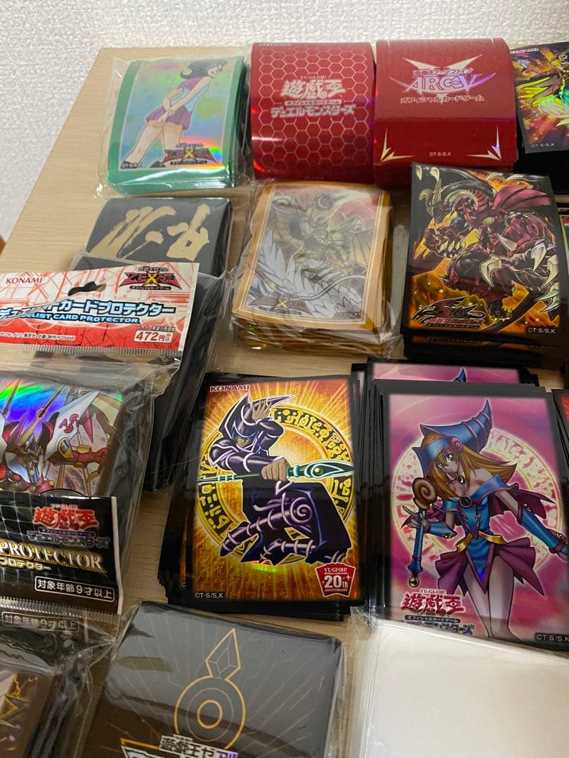 遊戯王　スリーブ　大量まとめ　5ds ゼアル　アークファイブ
