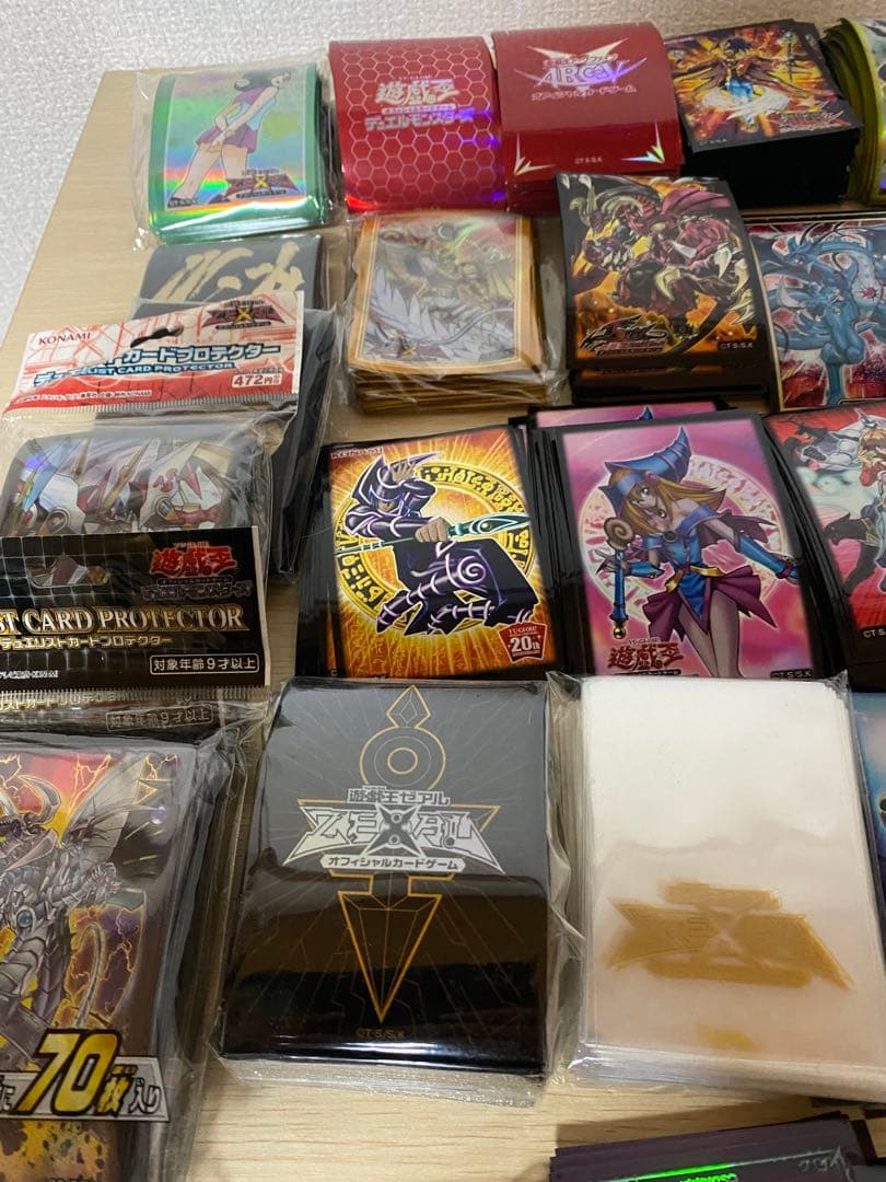 遊戯王　スリーブ　大量まとめ　5ds ゼアル　アークファイブ
