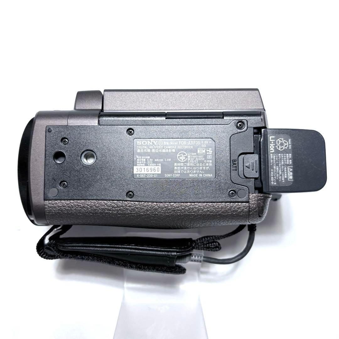 SONY FDR-AXP35 ハンディーカム 4K ビデオカメラ プロジェクター