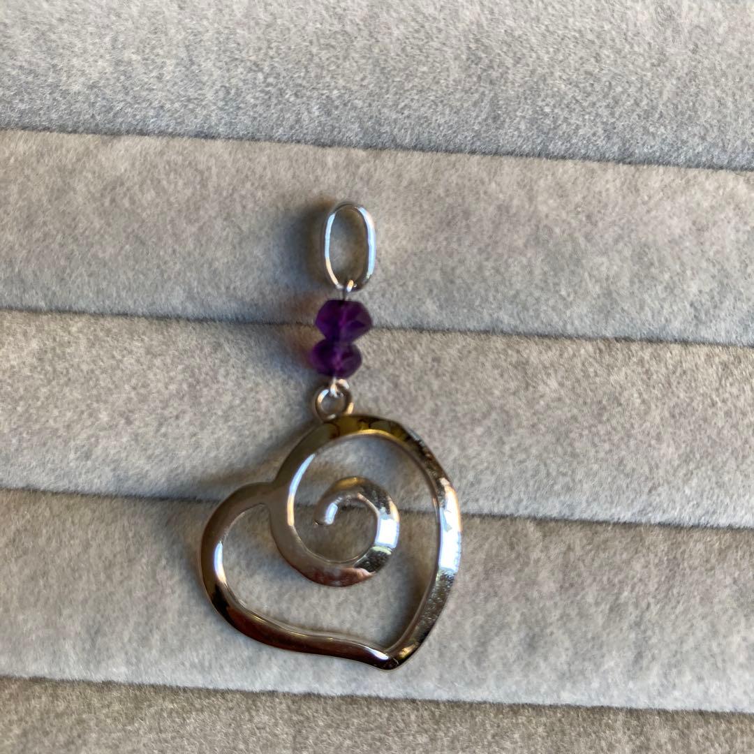 K14 ホワイトゴールドペンダントトップ